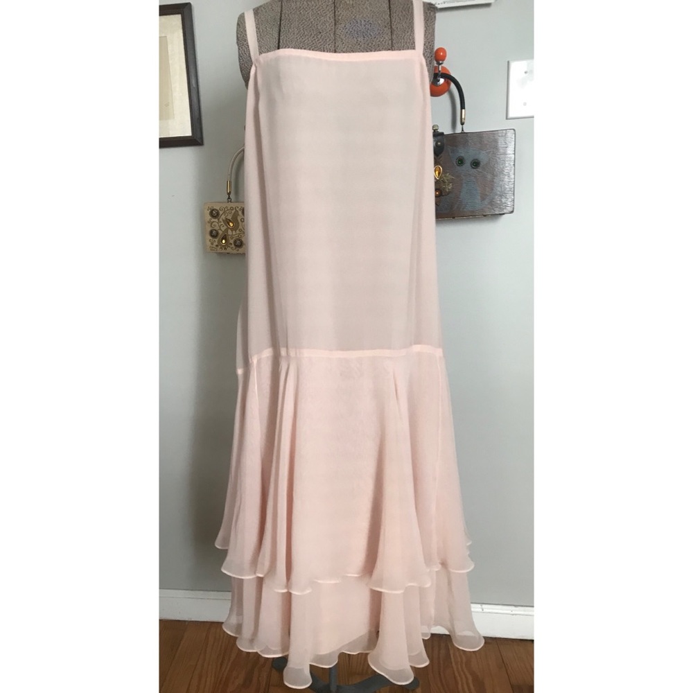 Vintage Jack Bryan blush pink dress